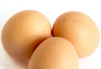 Three eggs from above