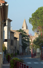 Fototapeta premium Rue de Canet d'Aude