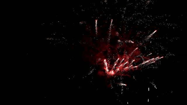 Feuerwerk, Neujahr, farbenfroh, video 