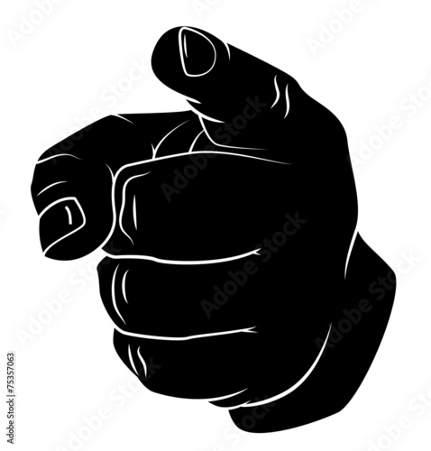 "Pointing Hand" Stock image and royalty-free vector files on Fotolia.com - Pic 75357063