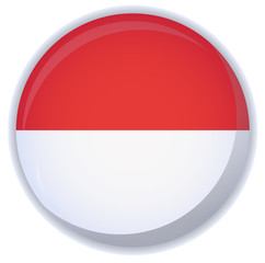 Indonesian flag button