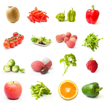 composition fruits et légumes