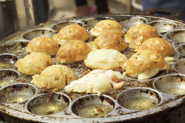 Takoyaki balls dumpling - japanese food