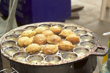 Takoyaki balls dumpling - japanese food
