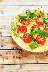 appetizing pizza