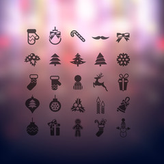 Christmas Icons Set