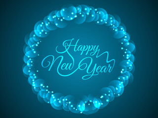 happy new year background design.