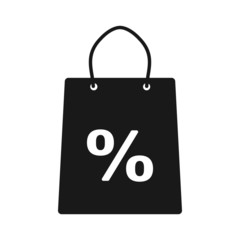 The shopping bag icon