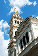 Little Sacro Cuore church in Rome near Termini station