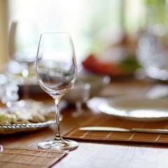 Table set for an event