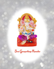 Figurine of Hindu god Ganesha.