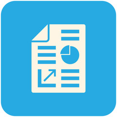 Business report icon