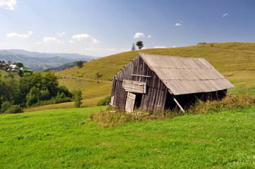 Obraz premium mountain village