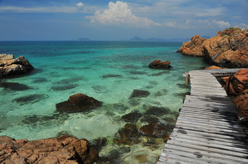 Summer Beach on the Island