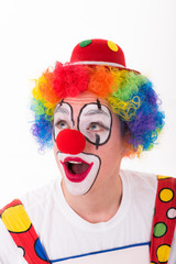 portrait eines clowns