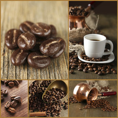 Coffee collage