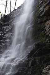 waterfall in gorski kotar
