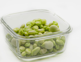 raw beans