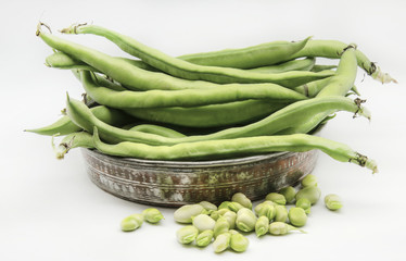 raw beans