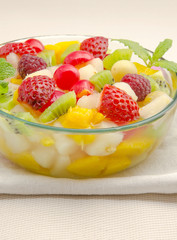 Fresh fruit salad