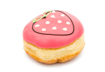 beautiful delicious donuts isolated