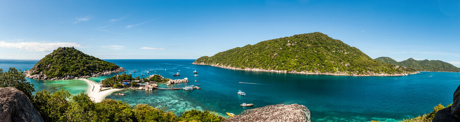 Obraz premium Panorama Koh Tao - rajska wyspa