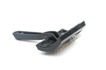 Brushes cat comb Isolated
