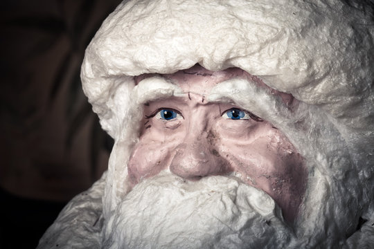 Portrait of toy Santa Claus