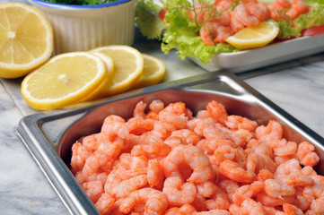 crevettes rose
