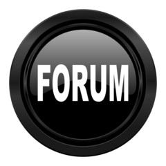 forum black icon