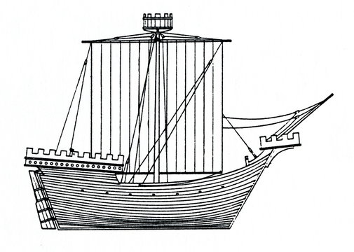 German merchant ship ca.1300