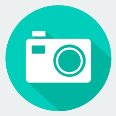 Camera icon great for any use. Vector EPS10.