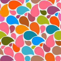 Colorful Seamless Abstract Vector Liquid Background