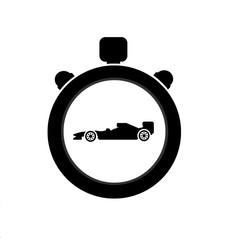 Formule 1 dans un chronomètre