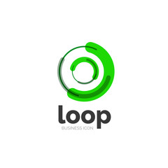 Loop, infinity business icon