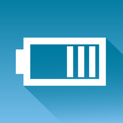 Low battery icon great for any use. Vector EPS10.