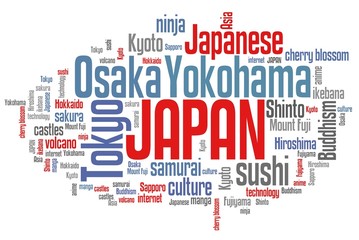 Japan word cloud
