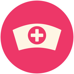 Obraz premium Nurse cap icon