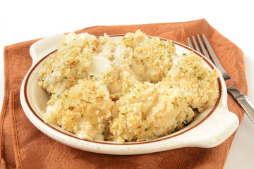 Cauliflower gratin