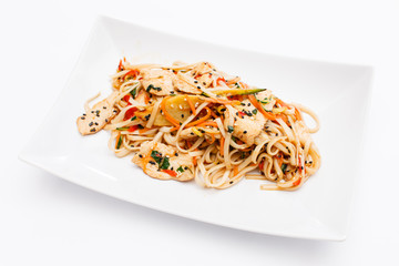 noodle with chicken