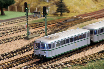 Model railway and railbus