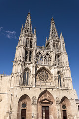 Fototapeta na wymiar Burgos cathedral.