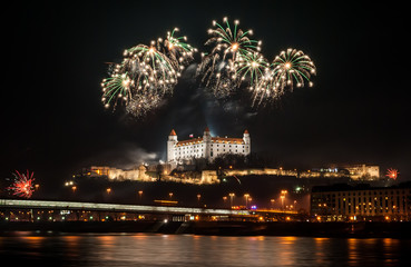 Fireworks on the Castle