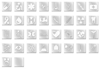 Medizin Pflege Icons - Arzt