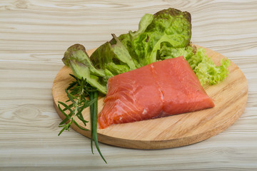 Salmon fillet
