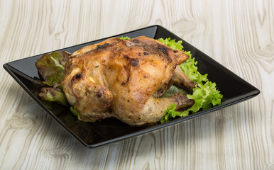 Roasted chicken