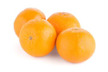 Ripe tangerine or mandarin