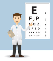 Male ophthalmologist
