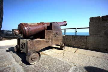 Fototapeta na wymiar antique cannon