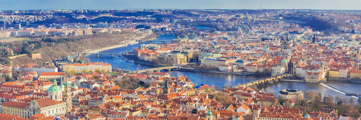 Naklejka na ściany i meble View of Prague #1